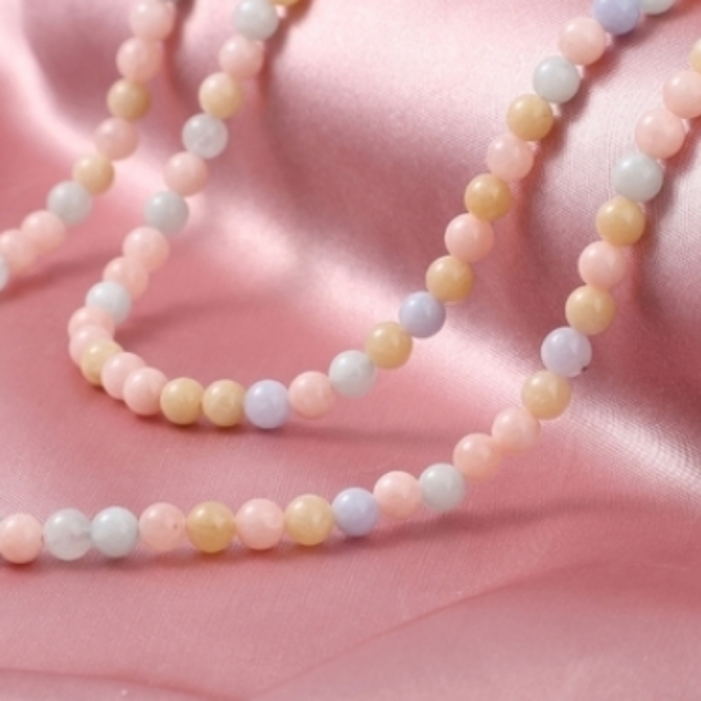MULTI GEMSTONE BEADED NECKLACE